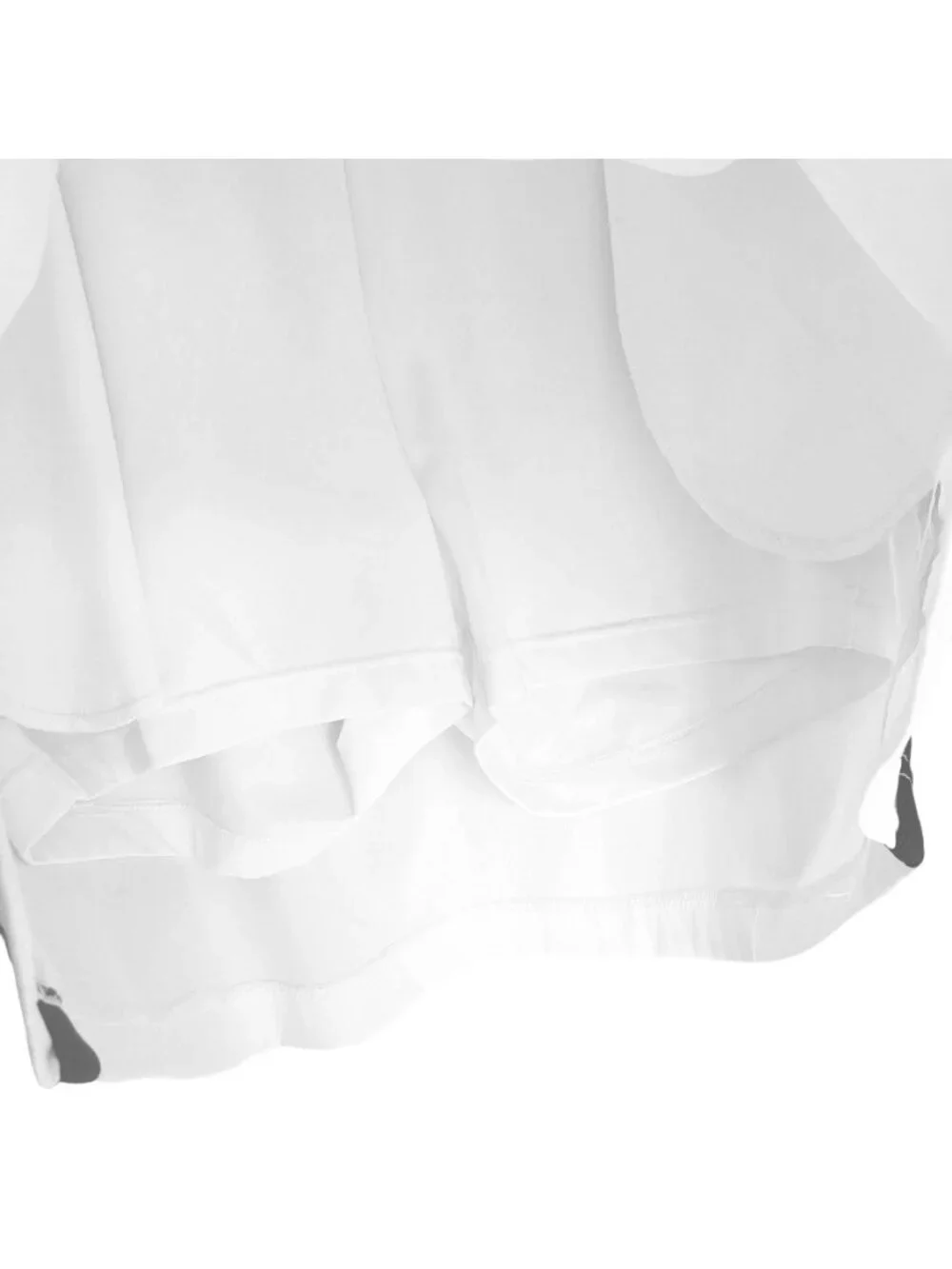 Danskin Now Womens L Skort White Athletic Black Pockets Athleisure Casual - Picture 4 of 6